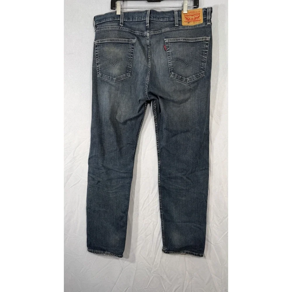 Levi's 505 Jeans Medium Wash‎ Fade Blue Jeans True Size 36/32